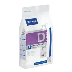 VIRBAC HPM DOG DERMATOLOGY SUPPORT sausā suņu barība 7kg